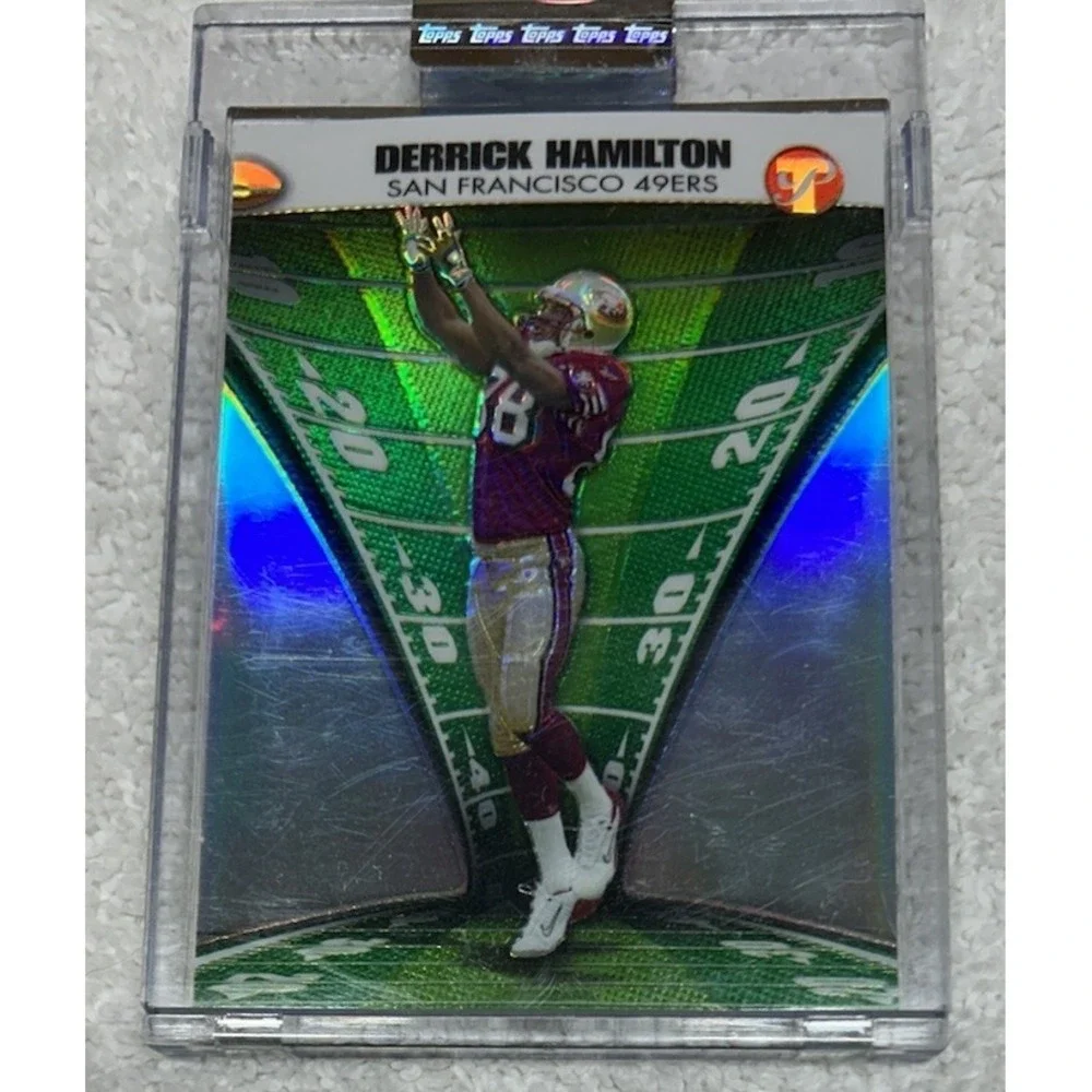 Topps Refractor Derrick Hamilton #77 2004 Sealed /99 Sports Card